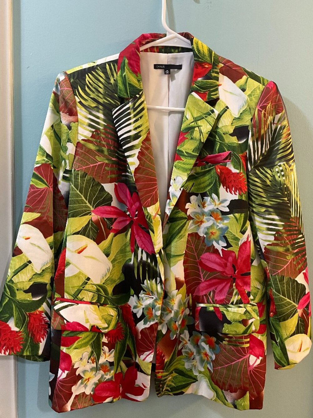 Chaus Women's Tropical Jacket, Size 10